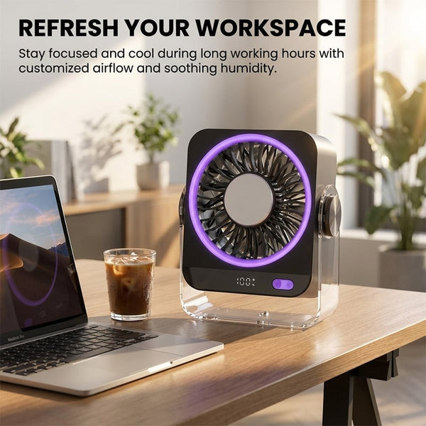 Sakerplus® Aless™  New Semiconductor Cooling Desktop Fan