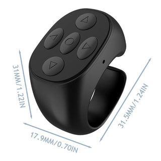 Sakerplus® Fingertip Wireless Bluetooth Remote Control