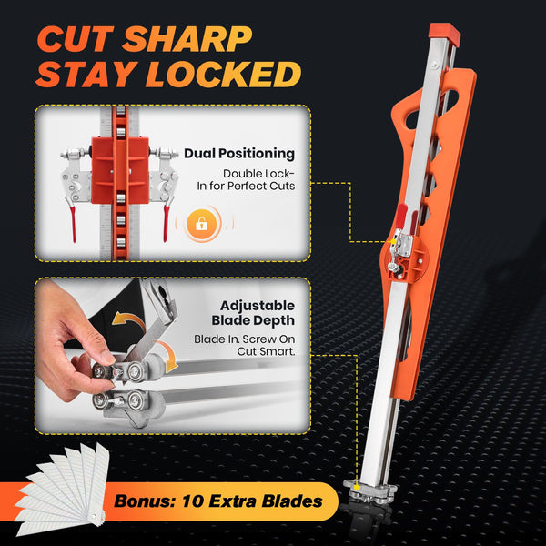 Sakerplus® Foldable Drywall Cutting Tool