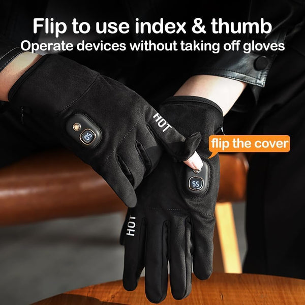 Sakerplus® Rechargeable Electric Heated Winter Gloves