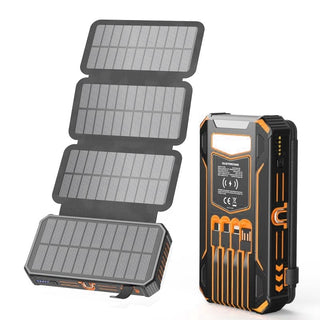 Sakerplus® Wireless Portable 30000 Solar Charger Power Bank