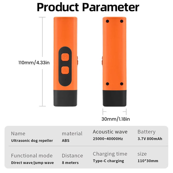 Sakerplus® Ultrasonic Dog Repeller
