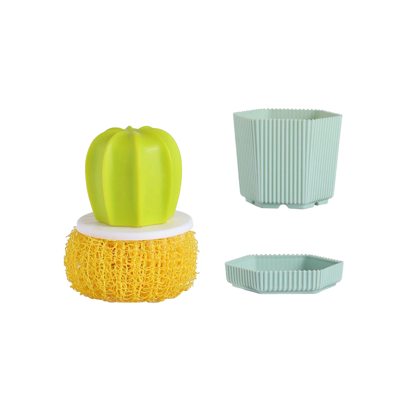 SAKER® Cactus Dish Scrub Brush