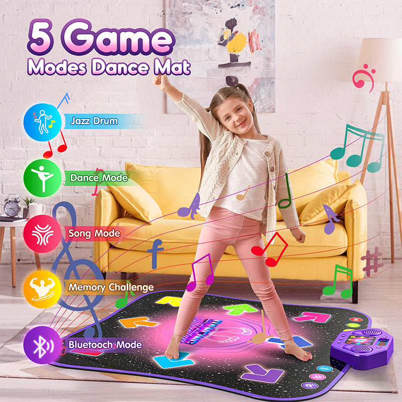 Sakerplus® LED Bluetooth Kids Dance Mat