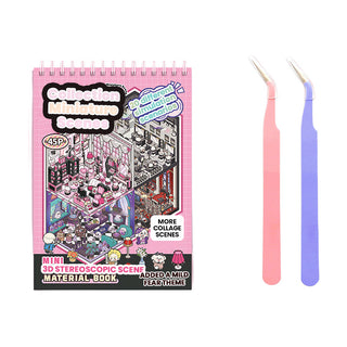 Sakerplus® 3D Isometric DIY Sticker Book