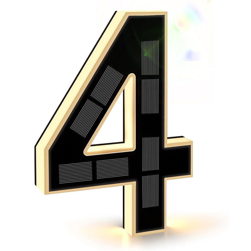 Sakerplus® Solar Lighted Address Signs For Houses