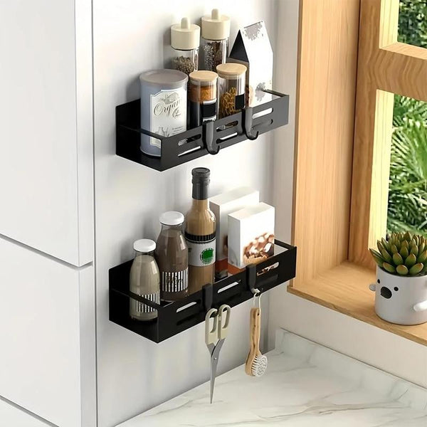 Sakerplus® Moveable Magnetic Refrigerator Storage Rack