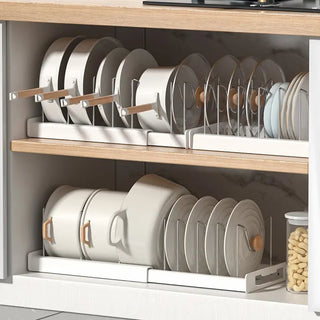 Sakerplus Expandable Pots And Pans Organizer