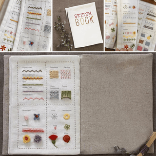 Sakerplus® All-Scenario Embroidery Stitch Book Kit