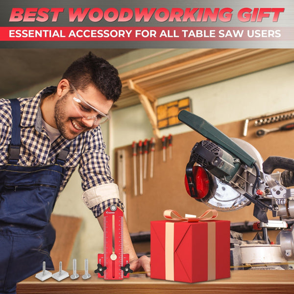 Sakerplus® Thin Rip Jig Table Saw Jig Guide
