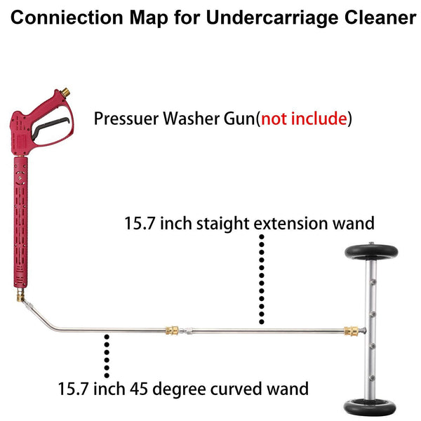 Sakerplus® Undercarriage Washer