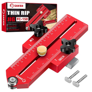 Sakerplus® Thin Rip Jig Table Saw Jig Guide