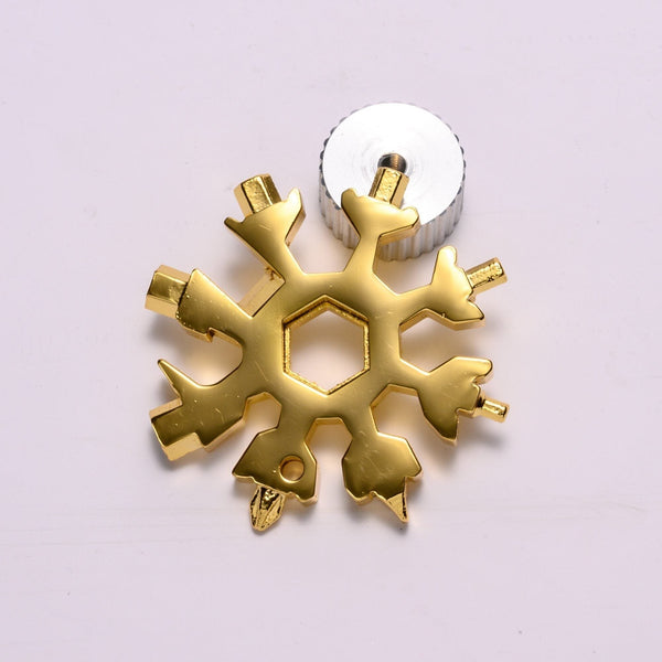 Sakerplus® 18-in-1 Stainless Steel Snowflakes Multi-tool