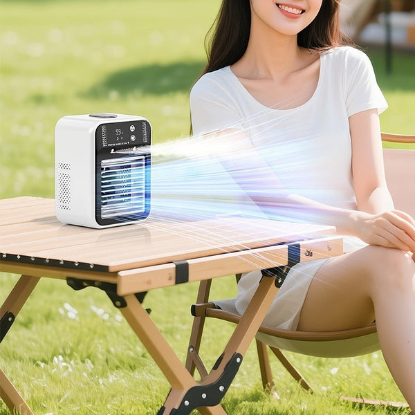 Sakerplus® Portable 3-In-1 Cooling Fan with 2-Speed Mist
