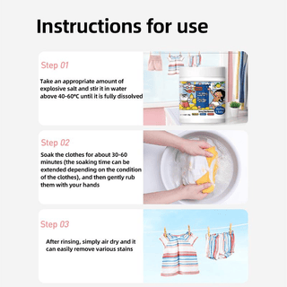 Sakerplus® Hyper Concentrated Strong Stain Remover Powder for Clothes