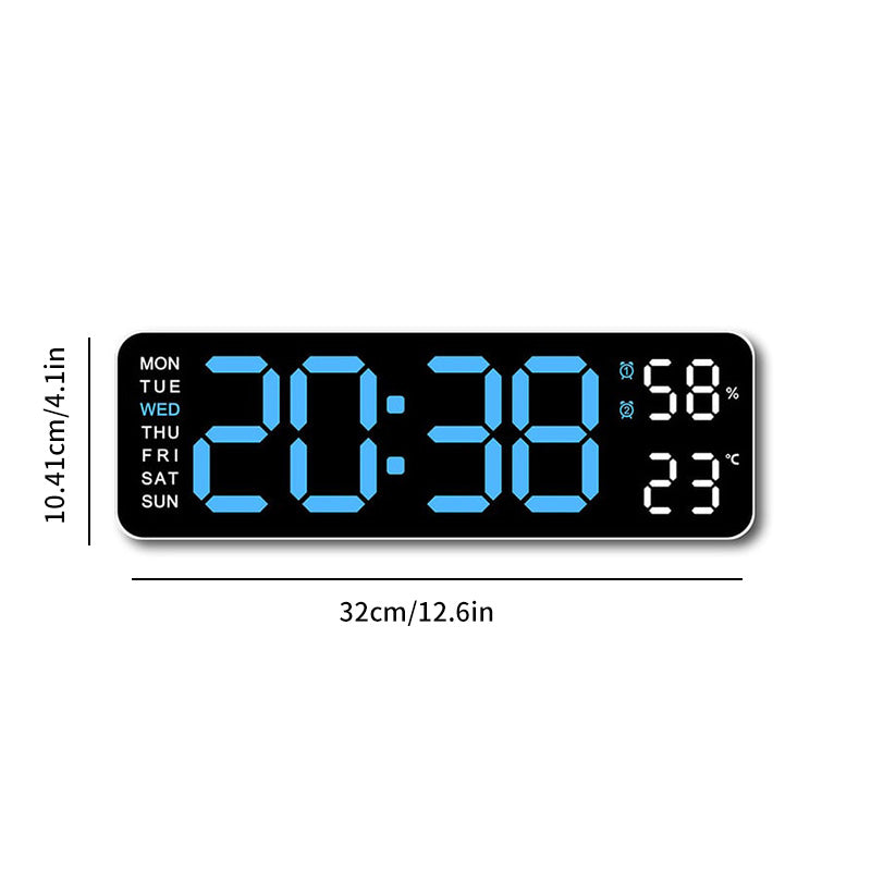 Saker Upgraded Digital Wall Clock Large Display
