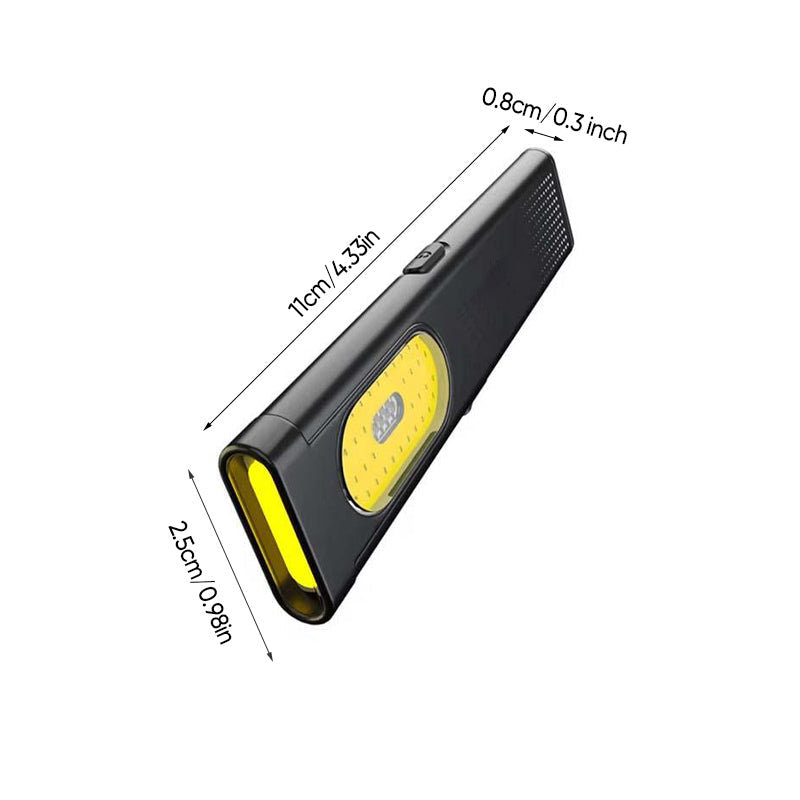 Sakerplus Compact Rechargeable Pocket Flashlight
