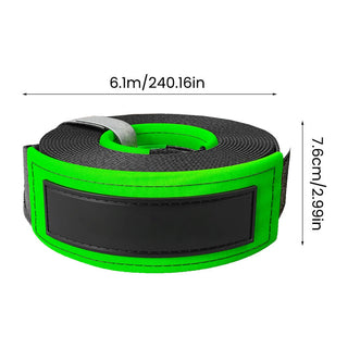 Sakerplus Heavy Duty Recovery Tow Strap