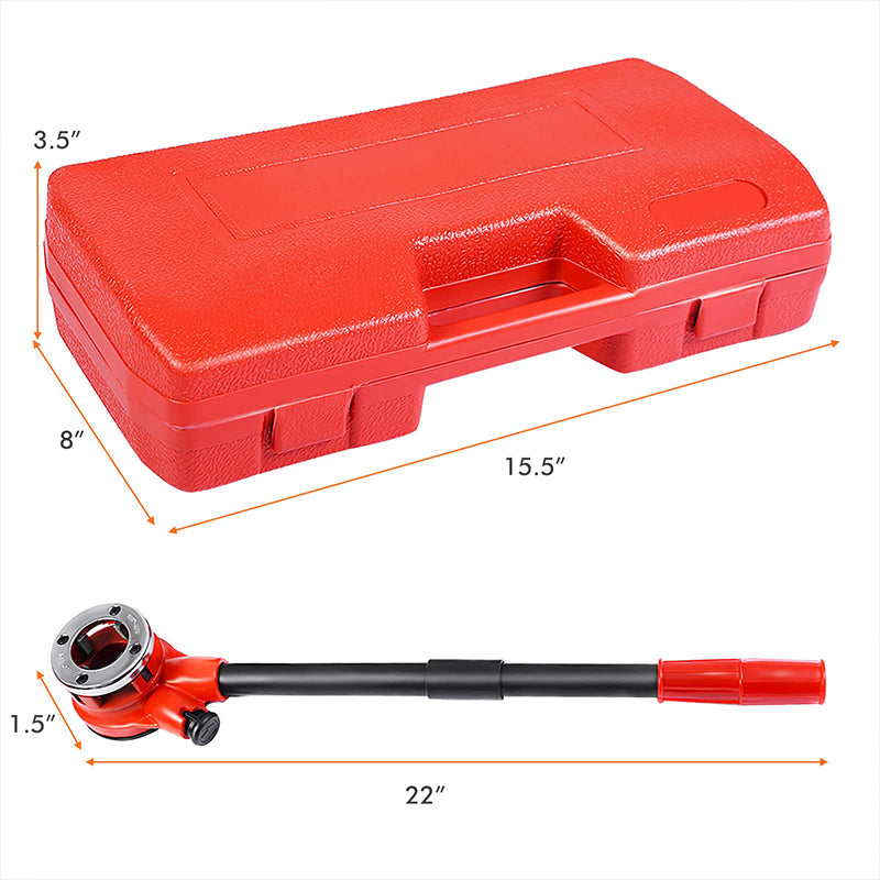 SAKER® Ratchet Pipe Threader Kit