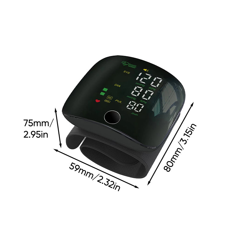 Sakerplus Blood Pressure Monitor Automatic Wrist Machine