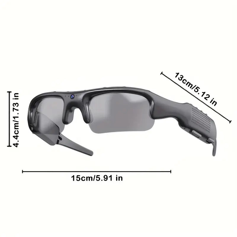 Sakerplus Sunglasses Camera 1080P
