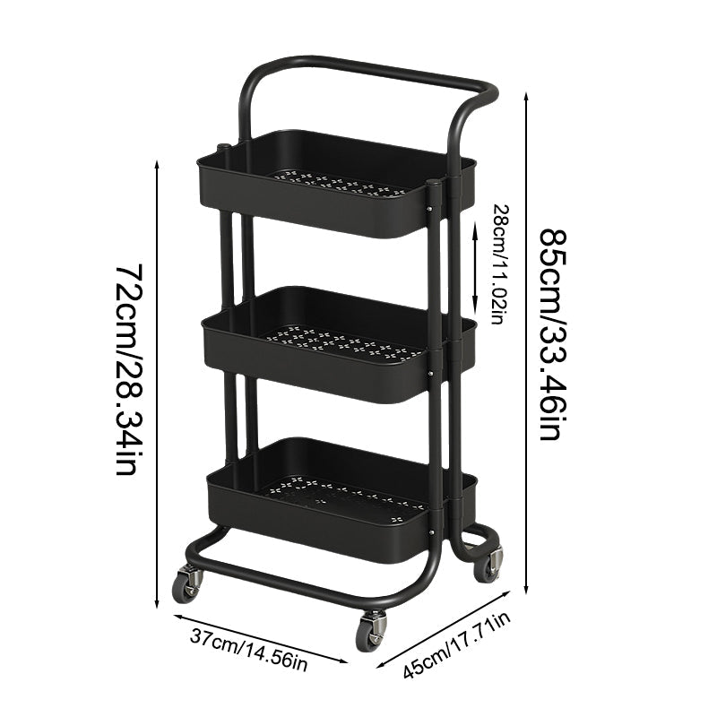 Sakerplus Mobile Office Storage Cart