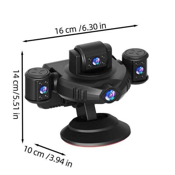 Sakerplus® Panoramic Dash Camera With Night Vision