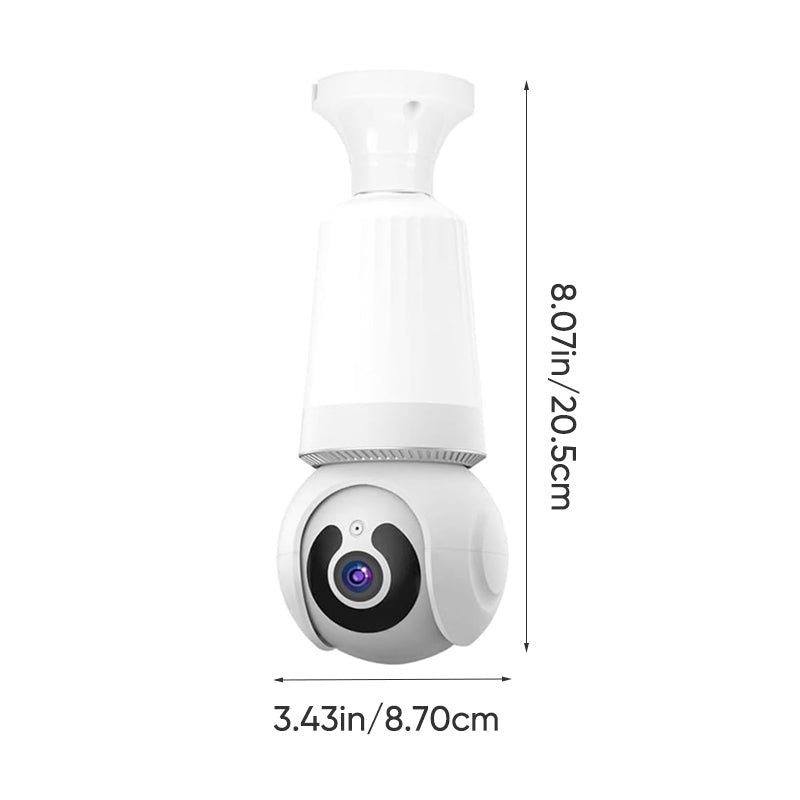 Sakerplus Outdoor Light Bulb Security Camera