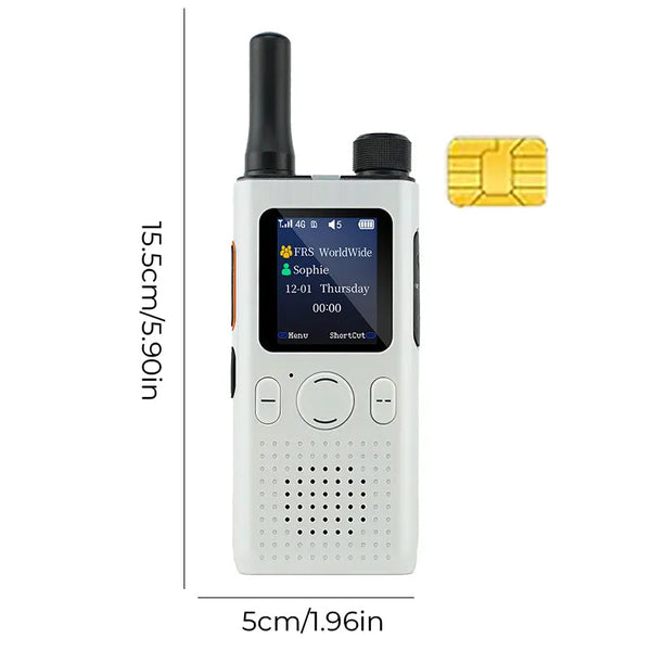 Sakerplus® Portable Long Range PoC Walkie Talkie