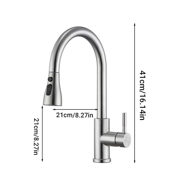 Sakerplus® Kitchen Faucets Pull Down Sprayer