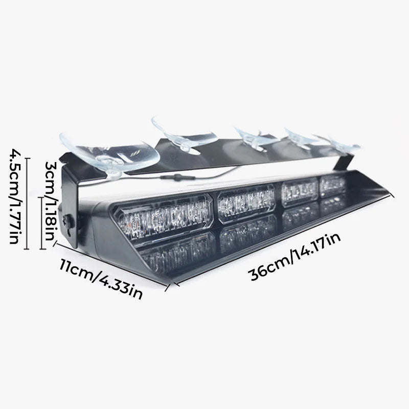 Sakerplus Emergency Strobe Windshield Lights