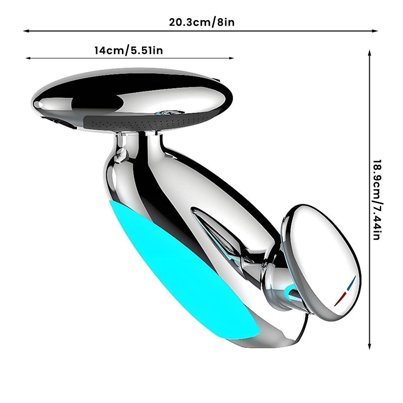 Sakerplus Bathroom Vanity Faucet with LED Ambient Light