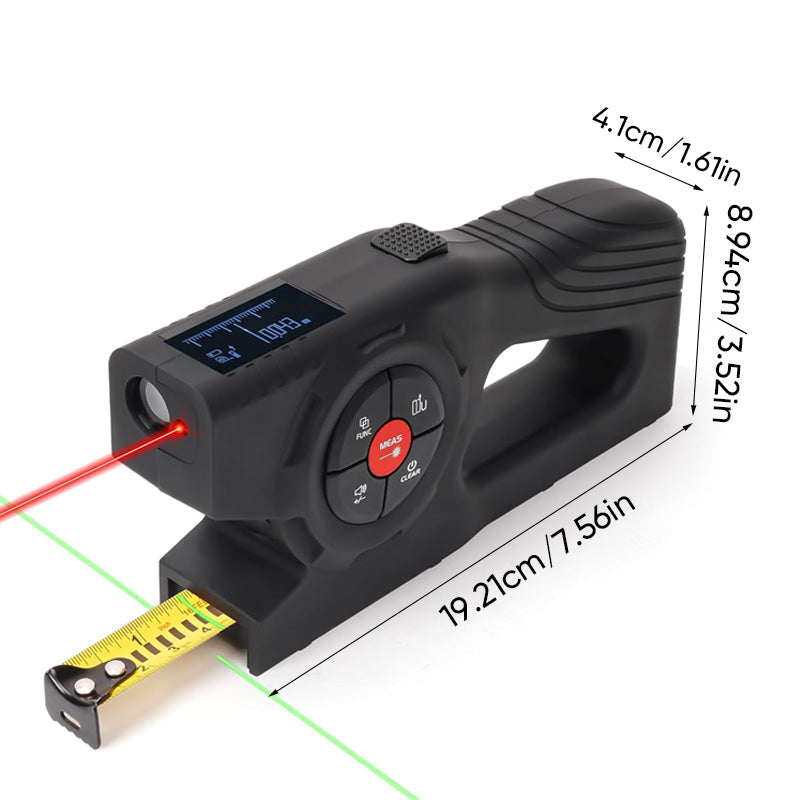 Sakerplus 3-in-1 Digital Tape Measure