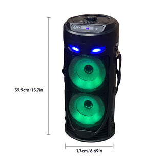 Sakerplus® Portable Bluetooth Speaker Karaoke Machine