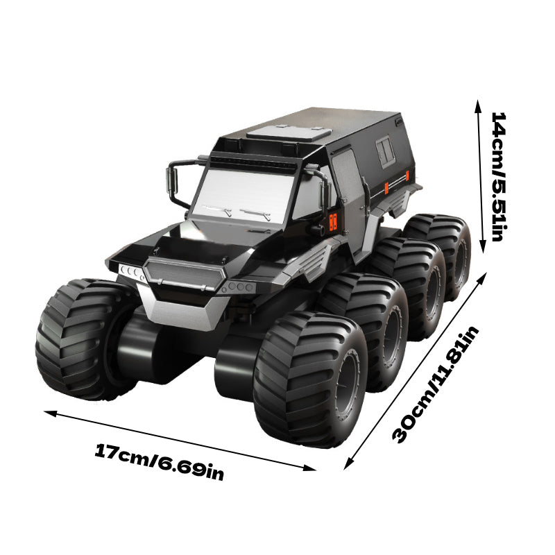 Saker Amphibious 8-Wheel Off-Road Remote Control Car