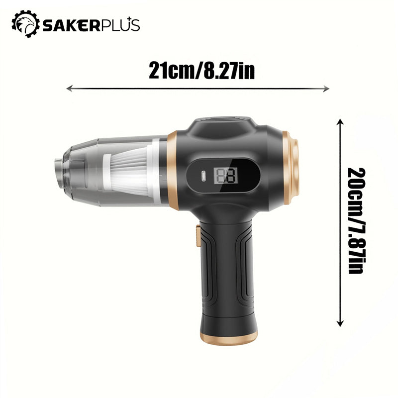 Sakerplus Handheld Cordless Car Vacuum Cleaner