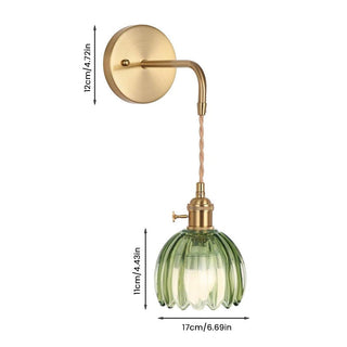 Sakerplus Battery-Powered RGB Wall Sconce Set