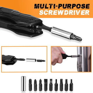 Sakerplus® 6 in 1 Stainless Steel Pocket Knife Pliers