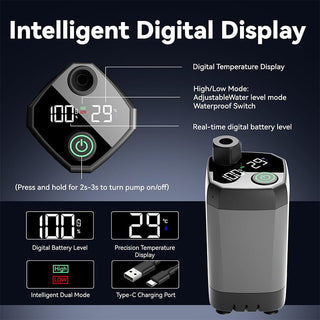 Portable Rechargeable Outdoor Camping Shower Pump