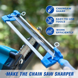 Sakerplus® 2 in 1 Chainsaw Sharpener for 3/8''LP Saw Chain
