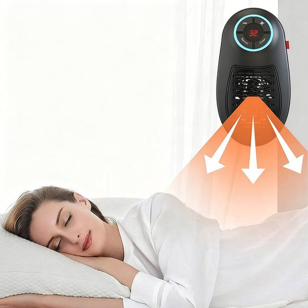 Sakerplus® Quick-Heat Mini Wall-Mounted Electric Heater