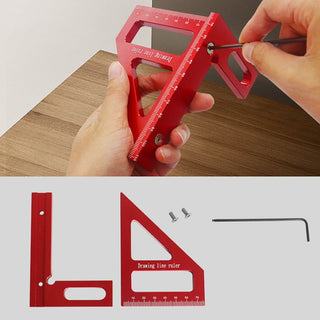 Sakerplus® 3D Multi-Purpose Carpenter's Triangle Square