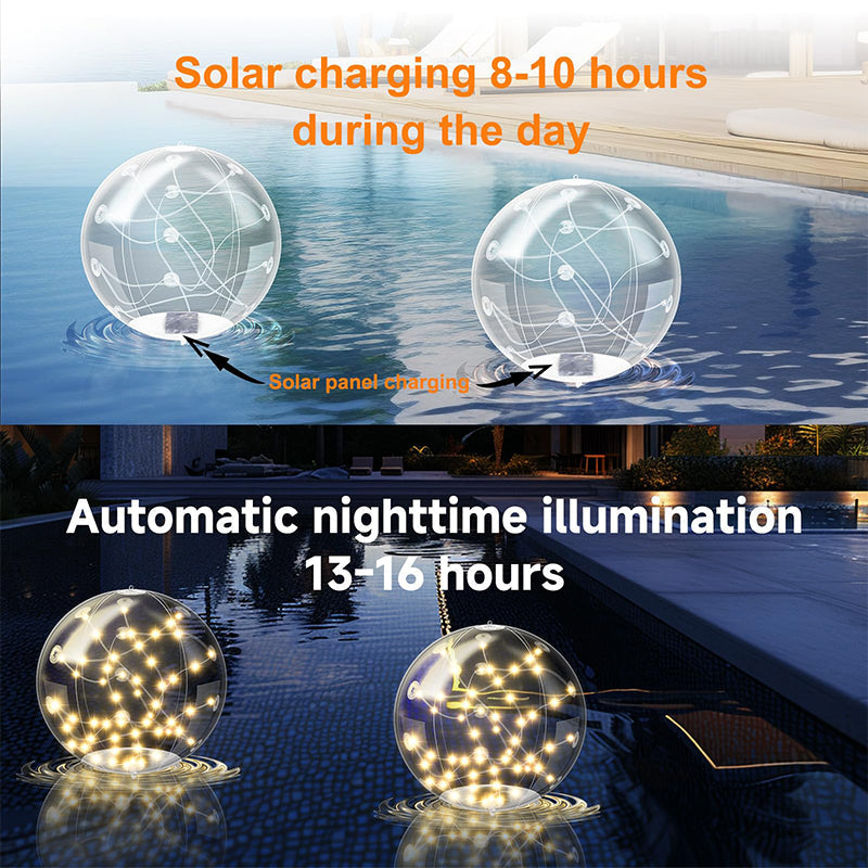 Sakerplus PVC Floating Pool Lights