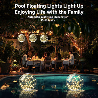 Sakerplus PVC Floating Pool Lights