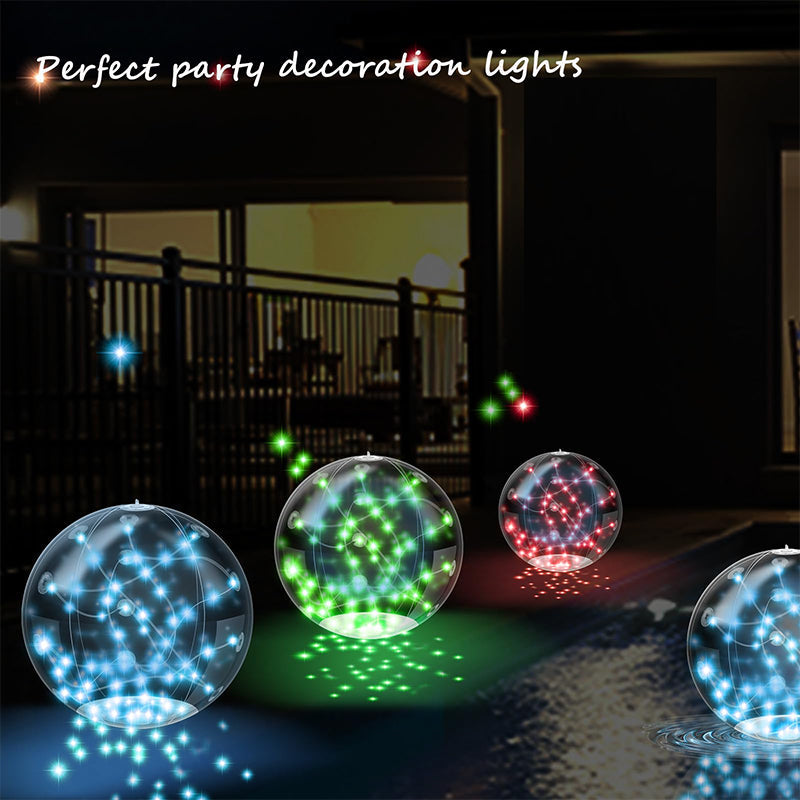 Sakerplus PVC Floating Pool Lights
