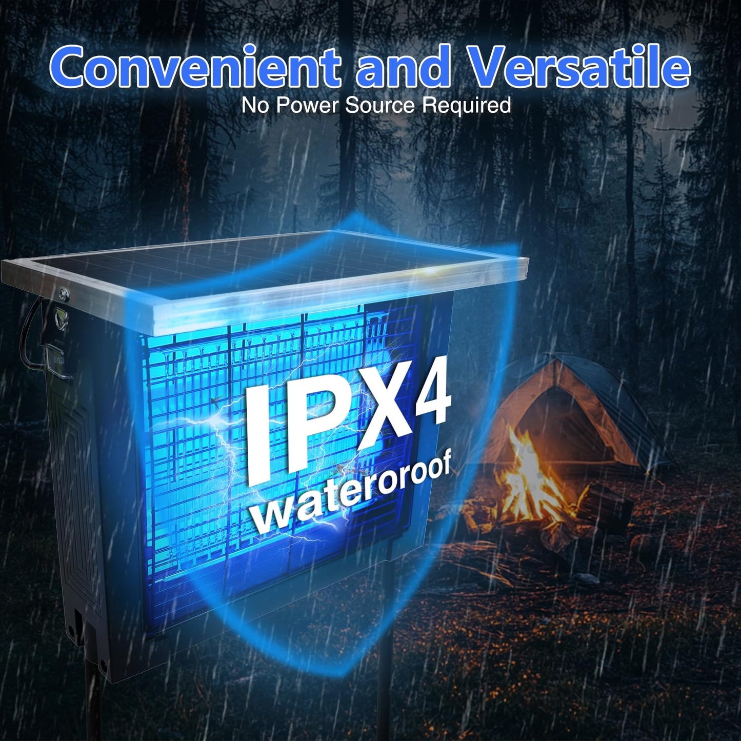 Sakerplus Solar Bug Zapper Outdoor