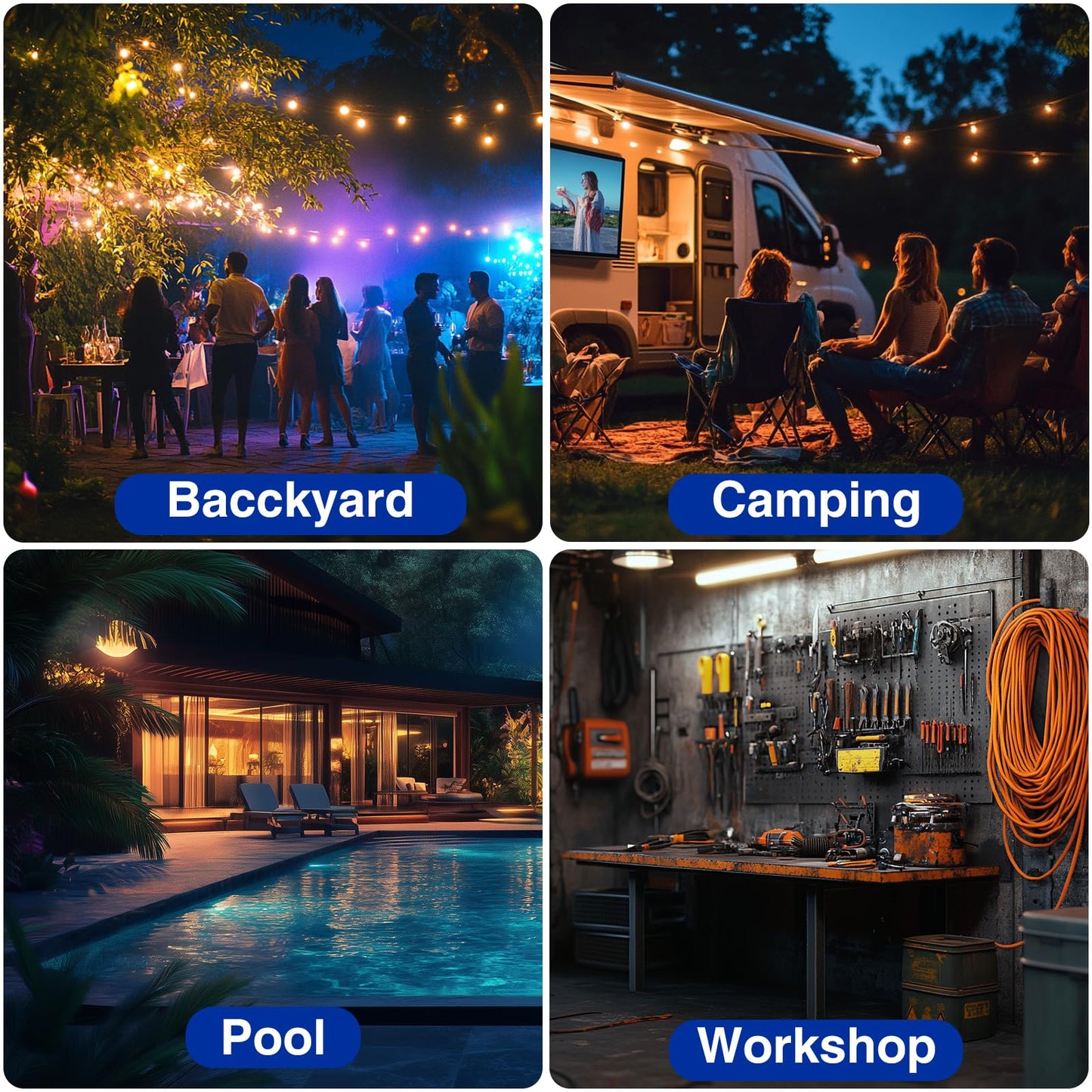 Sakerplus Solar Bug Zapper Outdoor