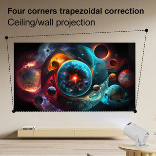 Sakerplus Wireless Bluetooth Projector