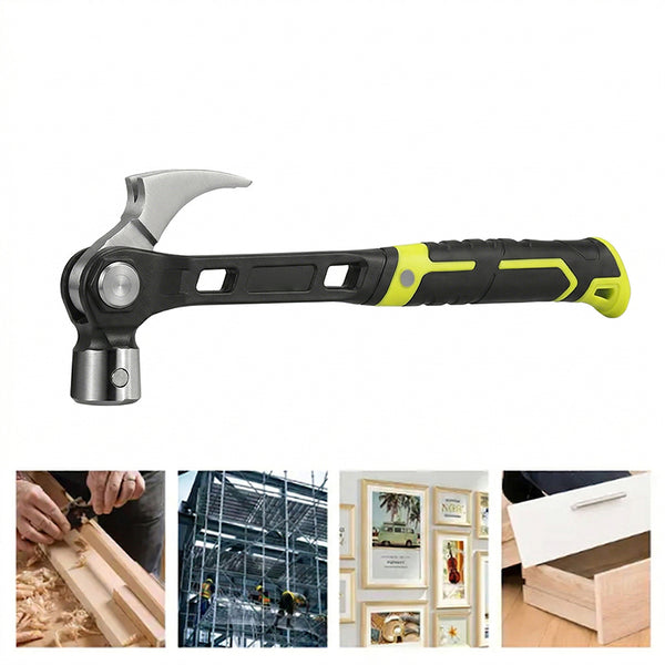 Sakerplus® Multifunctional Adjustable Indexing Rip Claw Hammer