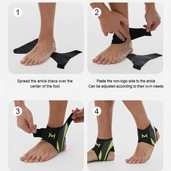 Sakerplus® Ankle Brace Compression Support Adjustable